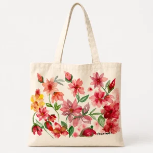 Tote bag · Jardín en flor